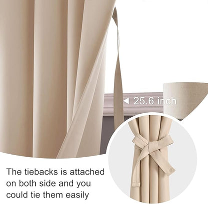 JIUZHEN Blackout Curtains for Bedroom - Image 6
