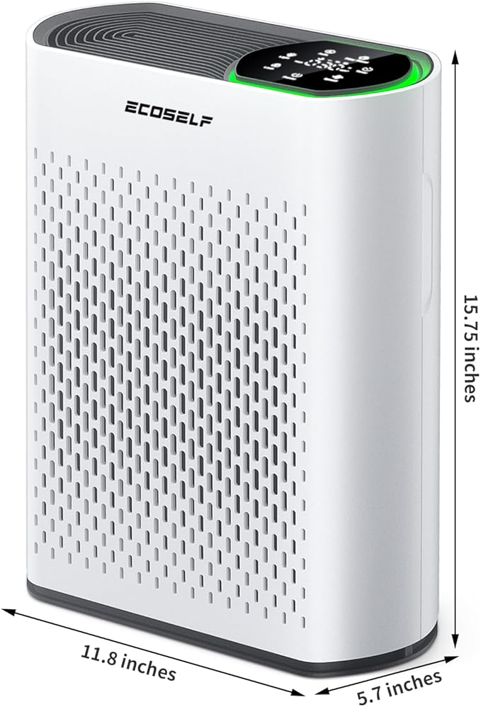 Powerful Air Purifiers for Home Large Room Up to 2400 Ft², ECOSELF HEPA Air - Image 9