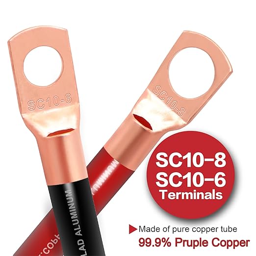 8 Gauge Wire Copper Clad Aluminum CCA - Image 4