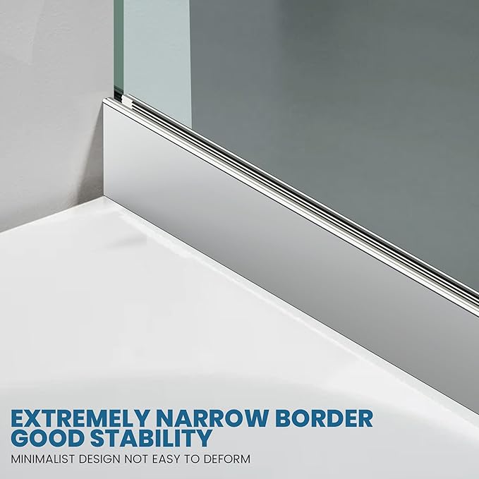Bathroom Shower Glass Door 30 * 62" - Image 5