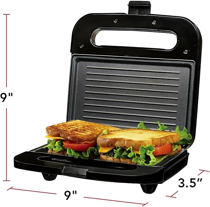 OVENTE Electric Panini Press Grill - Image 10