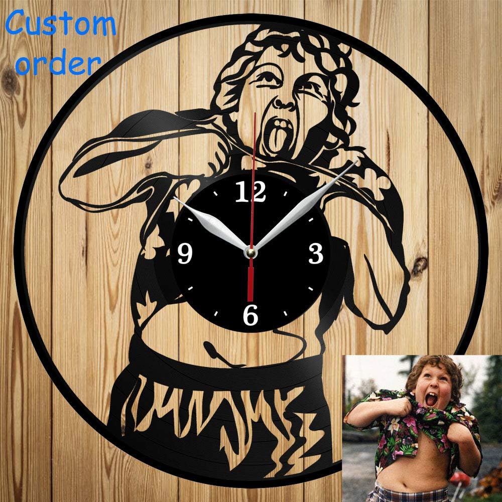 Vinyl Clock Prince Handmade Exclusive Clock Art Decor Home Wall Clock Black Original Gift Unique Design
