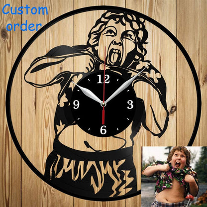 Vinyl Clock Prince Handmade Exclusive Clock Art Decor Home Wall Clock Black Original Gift Unique Design