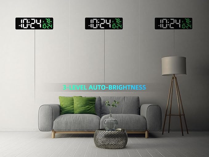 Large LED Digital Wall Clock - Image 6