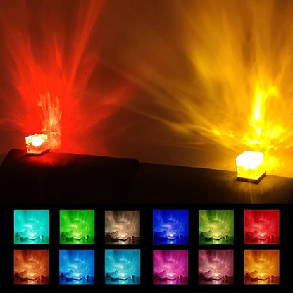 Growalleter Ocean Wave Projector Light, 16 Color Rechargeable Ocean Lamp - Image 4
