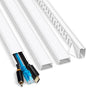 YCLYC 62.8in Cable Cover Wall, Paintable Cord Cover Wall Kit, Cord Hiders by YCLYC