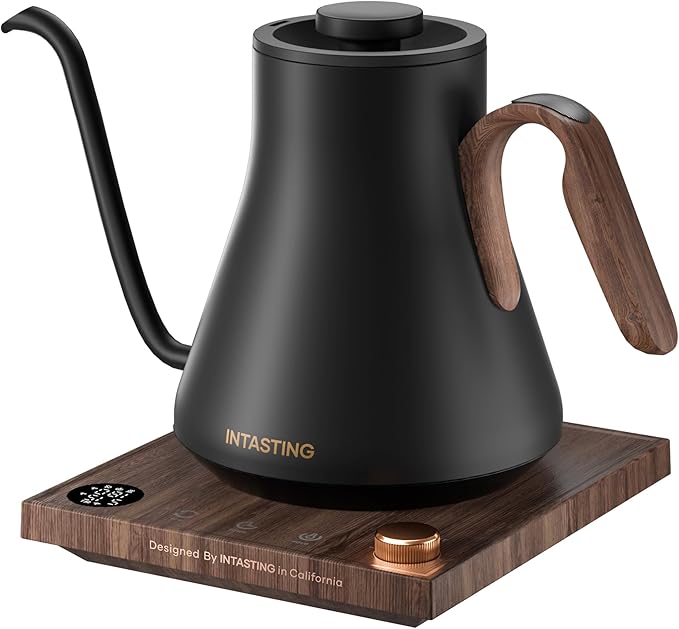 Electric Kettle, Gooseneck Electric Kettle, ±1℉ Precise Temperature Control by Cocinare