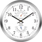 HITO 14 Inch Silent Wall Clock Battery Operated, Large Wall Clock by hito