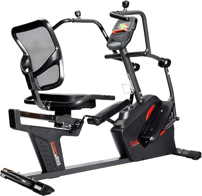 Sunny Health & Fitness Elite Recumbent Cross Trainer & Elliptical Machine - Image 7