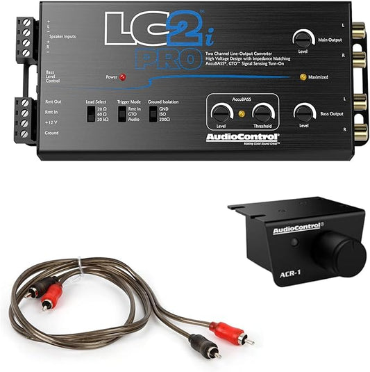 AccuBASS 2-Ch Line Out Converter Kit by EliteAudio