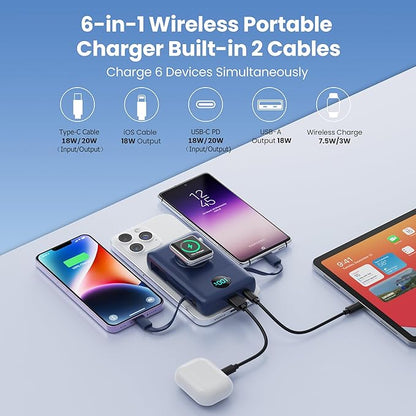 6 in 1 Magnetic Portable Charger - Image 3