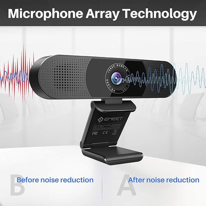 EMEET C980 PRO 3-in-1 1080P Webcam - Image 4