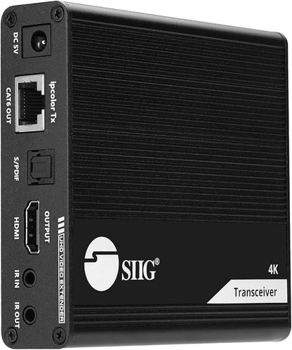SIIG 4K HDMI Extender Daisy Chain Transceiver, Requires 4K HDMI 2.0 Extender by SIIG