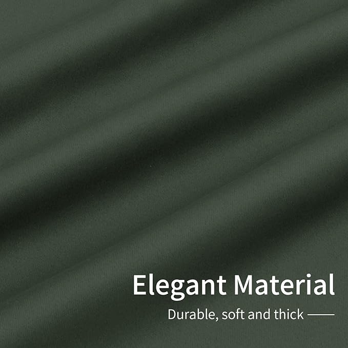 Easy-Going Blackout Curtains for Bedroom, Solid Thermal Insulated Grommet and - Image 6