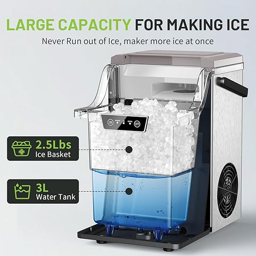 KEENSTAR Nugget Ice Maker Countertop - Image 4