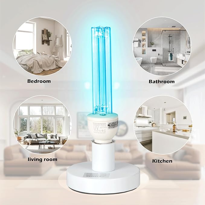 25 Watts UVC Sanitizer Lamp Ozone Free UVC Light Bulb - Image 3