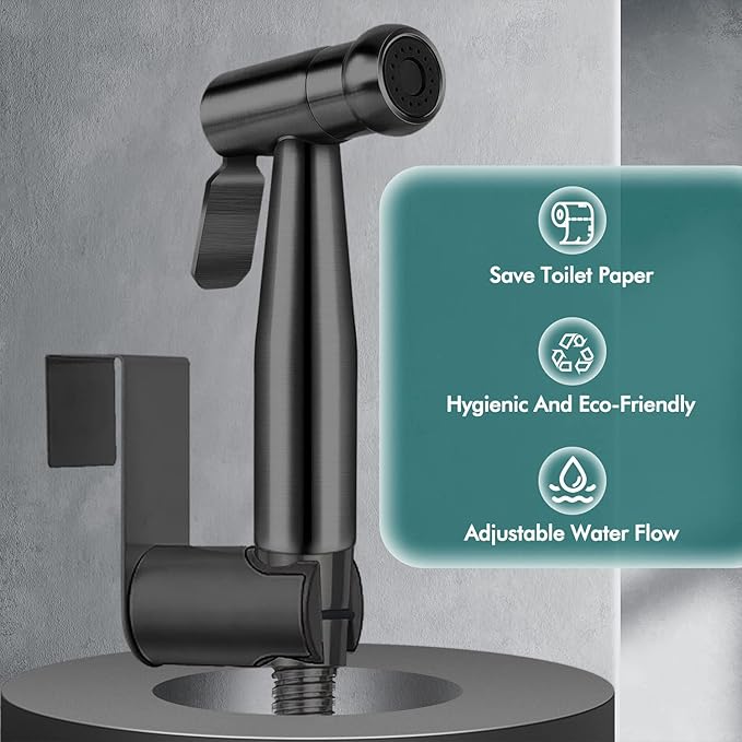 Handheld Bidet Sprayer for Toilet, Premium Stainless Steel Bathroom Bidet - Image 7