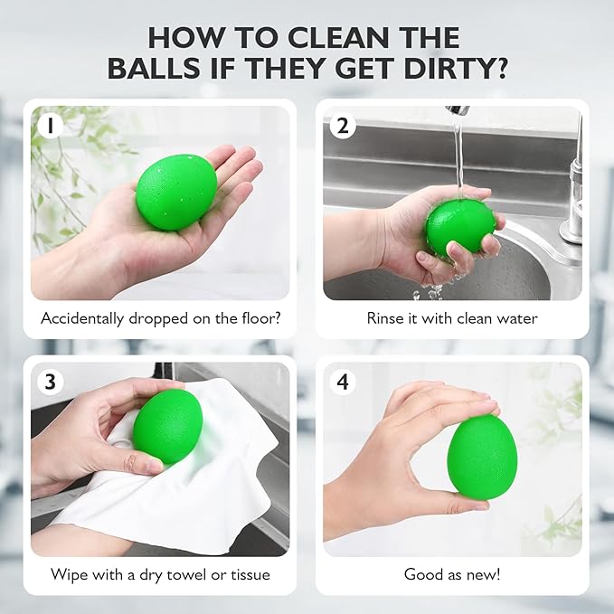 Peradix Hand Grip Strength Trainer, Stress Relief Ball, Wrist Rehab Therapy - Image 6