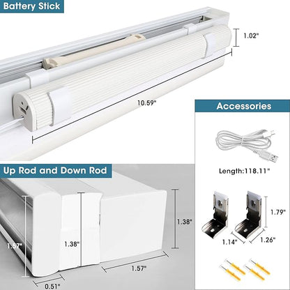 SmartWings Motorized Cellular Shades, Honeycomb Blinds Compatible - Image 9