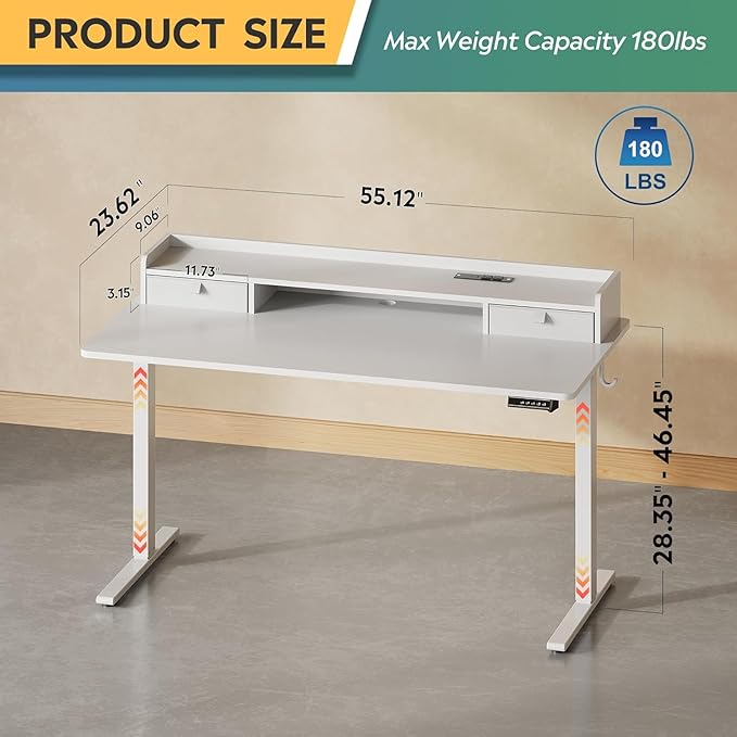 DEVAISE 55×28 Inch Electric Standing Desk - Image 3