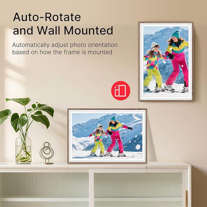 Frameo 10.1" Digital Picture Frame, Smart WiFi Digital Photo Frame - Image 8