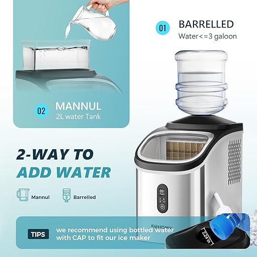 EUHOMY Ice Cube Maker Machine Countertop - Image 4