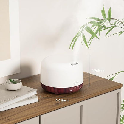 ASAKUKI Essential Oil Diffuser for Home, 500ml Aromatherapy Fragrant Oil - Image 7