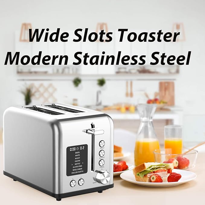 2-Slice Bagel Toaster Stainless Steel - Image 6