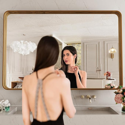 LOAAO 48X32 Inch Bathroom Mirror - Image 2