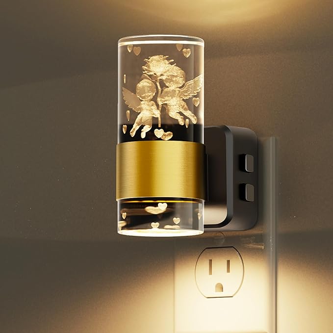 L LOHAS LED Night Lights Plug into Wall, Dusk to Dawn Sensor Nightlight by LLOHASLED