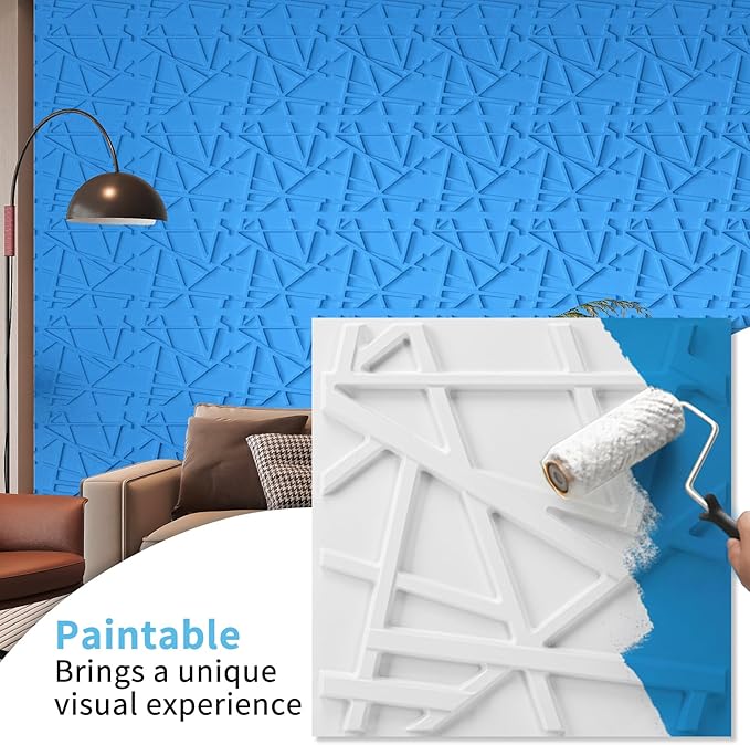 Art3d 20 Pack Decorative 3D Wall Panels, 19 Sq.Feet PVC Interior Wall Décor - Image 3