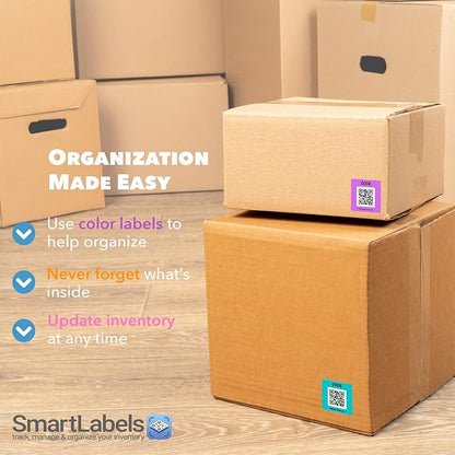 Smart Labels QR Code Stickers Pack of 48 Made in USA - Image 5