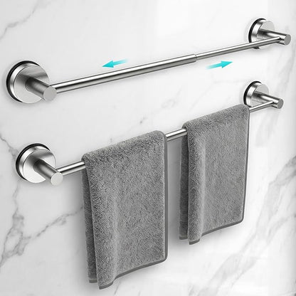 Adjustable Suction Cup Towel Bar by WingWider