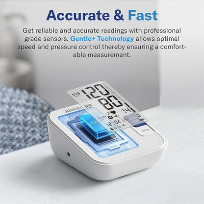 Alcedo Blood Pressure Monitor for Home Use, Automatic Digital BP Machine - Image 2