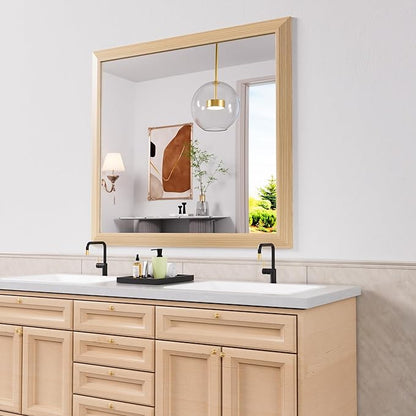 Amorho 40X36 Inch Bathroom Mirror by Amorho