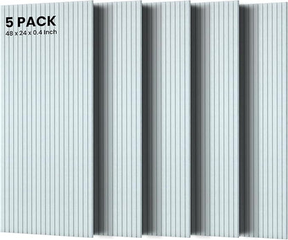 5 Pack Acoustic Panels, Premium Wall Sound Absorbing Panels, Decorative Sound by TO-TH