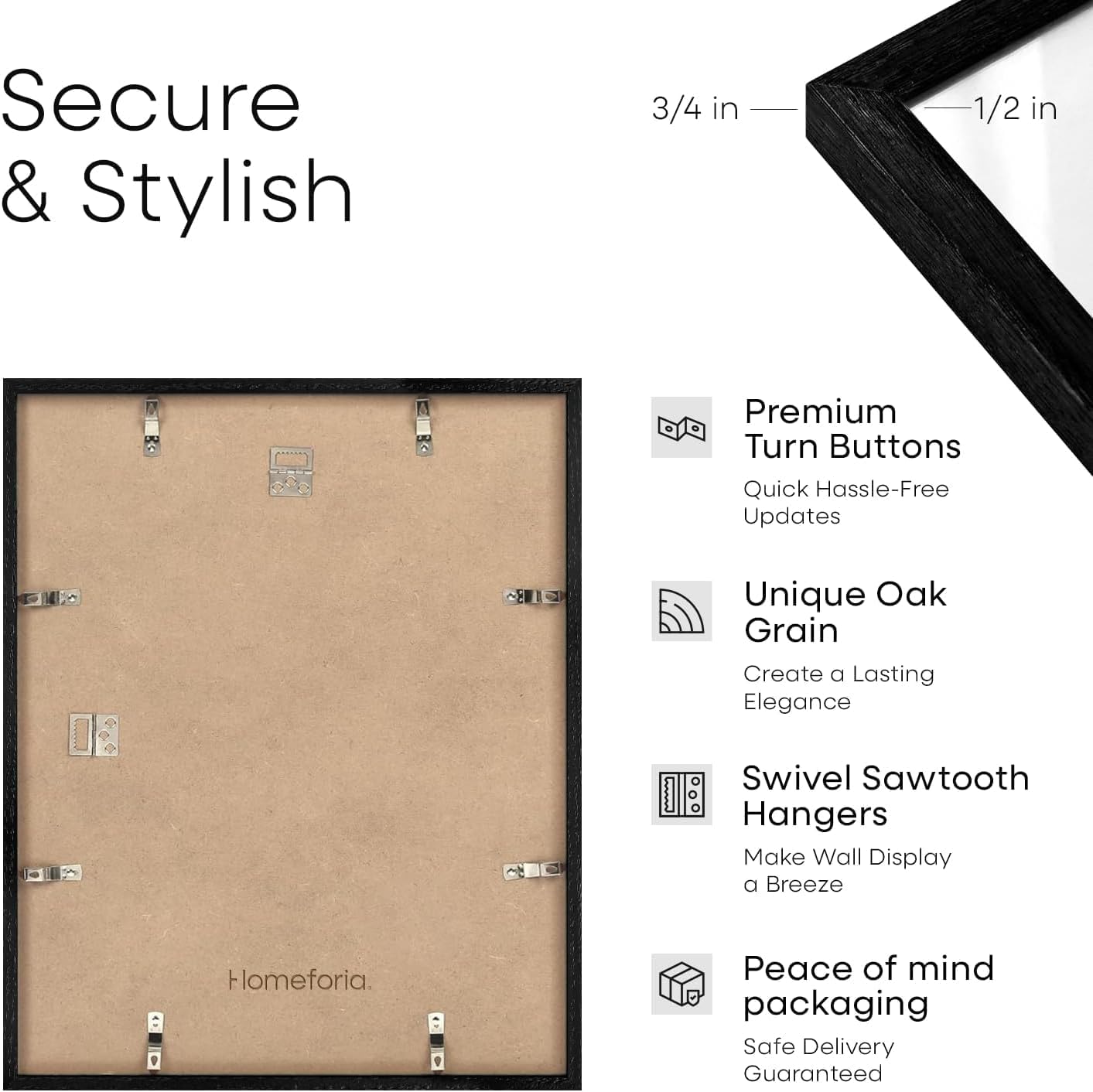 11x14 White Oak Diploma Frame, High-End Wood, 8.5x11 Mat, Glass | High End Solid Oak Wood, Tempered Glass, Acid-Free 8.5x11 Removable Mat, 11x14 Edge-to-Edge Display 14x11, Wall Kit, Set Of 1