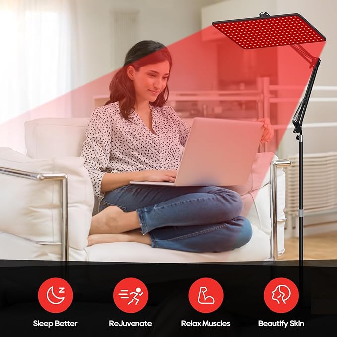 Morfone Advanced Red Light Therapy Lamp - Image 6