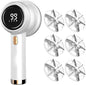 Electric Fabric Shaver with Digital Display, 6-Blade Lint Remover Machine by Unknown