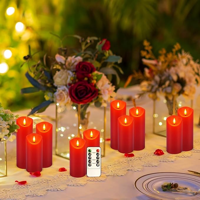 24 Pack Christmas Decoration Flickering Flameless Candles, LED Candles Battery - Image 4