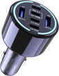 CHIPOFY 300W USB C Car Charger, 6 Ports by GaNPDchargerUSBCcarcharger