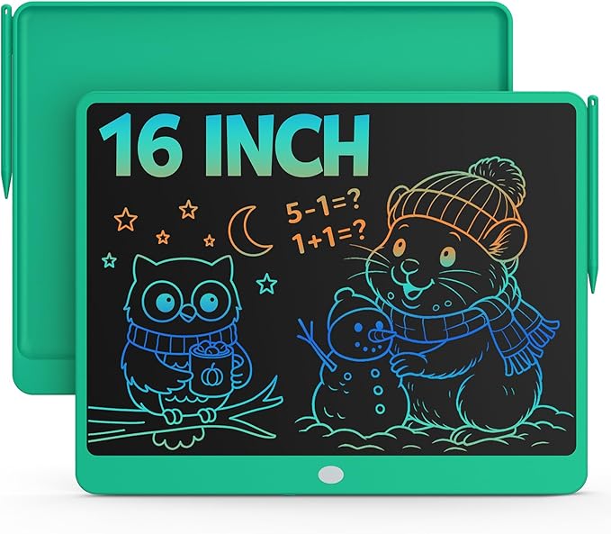 Doodle Pads 16 Inch Dark Green by Bravokids