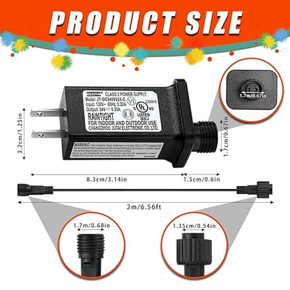 24V 0.25A LED Controller with Extension Cord, Replacement Model JT-DC240V025-C - Image 2
