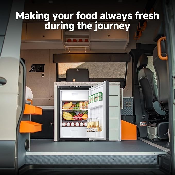 BODEGACOOLER 12 Volt Refrigerator, 83L RV Refrigerator APP Control, RV Fridge - Image 9