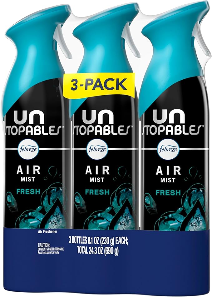 Febreze Air Mist, Air Freshener Spray, Odor Fighting Room Spray, Deodorizer - Image 12