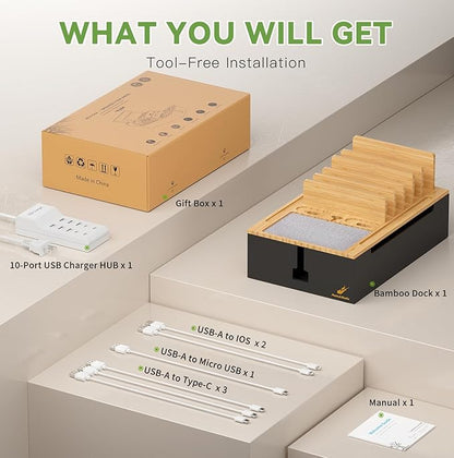 Pezin & Hulin Bamboo Charging Station - Image 2