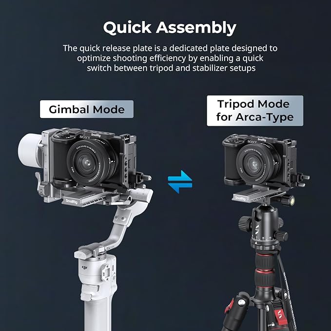 SMALLRIG 4.6'' Quick Release Plate Adapter - Image 4
