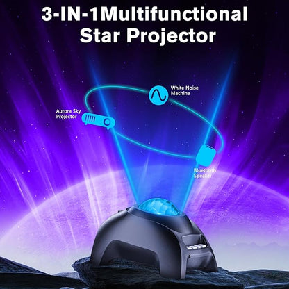 Northern Galaxy Light Aurora Projector, Star Projector - Image 5