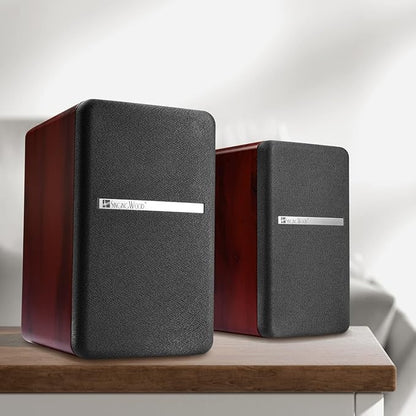 SINGING WOOD BT27 Active Powered Bluetooth Bookshelf Speakers - Image 2