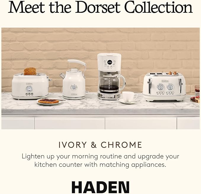 Haden Dorset 2 Slice Extra Wide Slot Toaster - Image 5